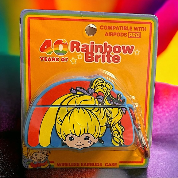 🌈 - Rainbow Brite - Wireless Earbuds Case - Picture 1 of 3